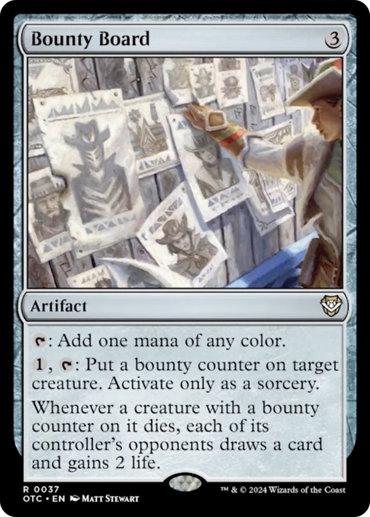 Bounty Board [Outlaws of Thunder Junction Commander] MTG Single Magic: The Gathering | Red Claw Gaming