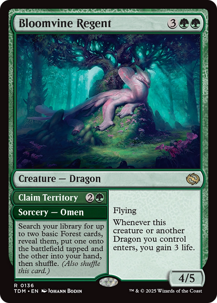 Bloomvine Regent [Tarkir: Dragonstorm] MTG Single Magic: The Gathering | Red Claw Gaming