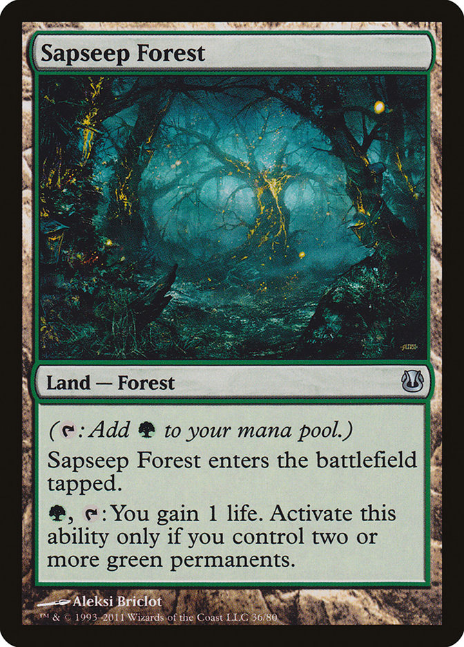 Sapseep Forest [Duel Decks: Ajani vs. Nicol Bolas] MTG Single Magic: The Gathering | Red Claw Gaming