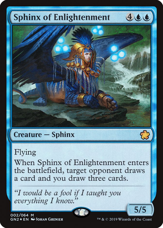 Sphinx of Enlightenment [Game Night 2019] MTG Single Magic: The Gathering | Red Claw Gaming