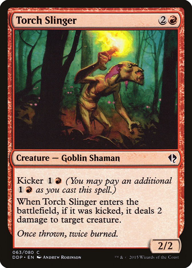 Torch Slinger [Duel Decks: Zendikar vs. Eldrazi] MTG Single Magic: The Gathering | Red Claw Gaming