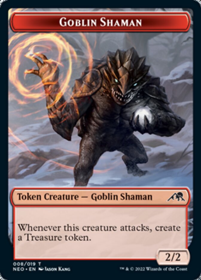 Goblin Shaman Token [Kamigawa: Neon Dynasty Tokens] MTG Single Magic: The Gathering | Red Claw Gaming