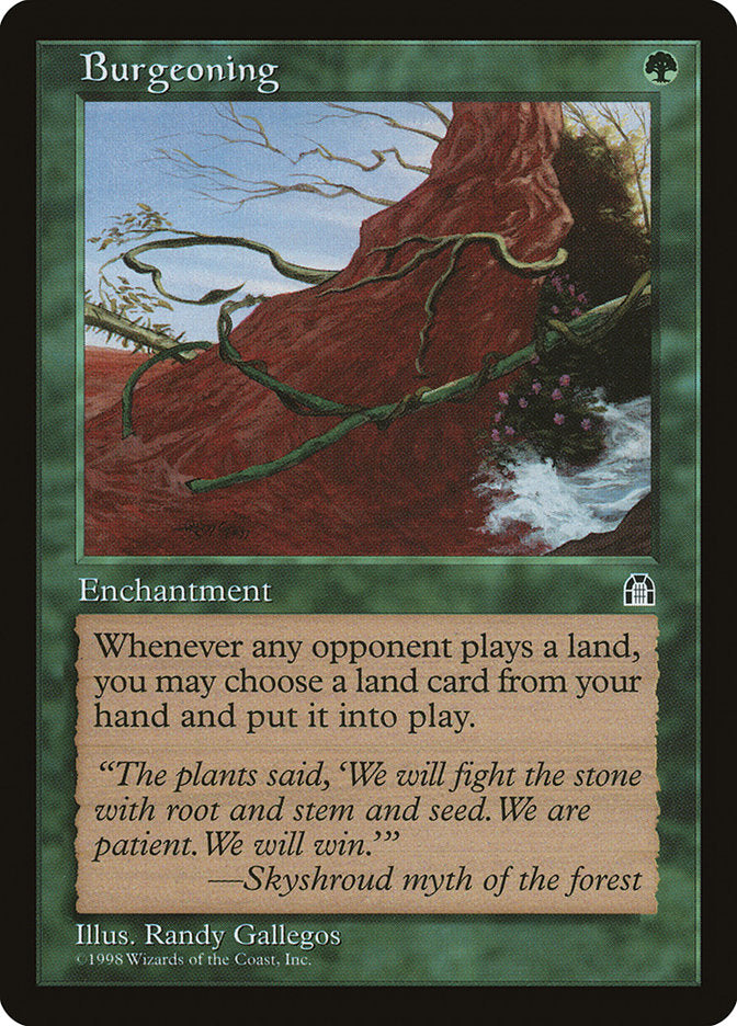 Burgeoning [Stronghold] MTG Single Magic: The Gathering | Red Claw Gaming