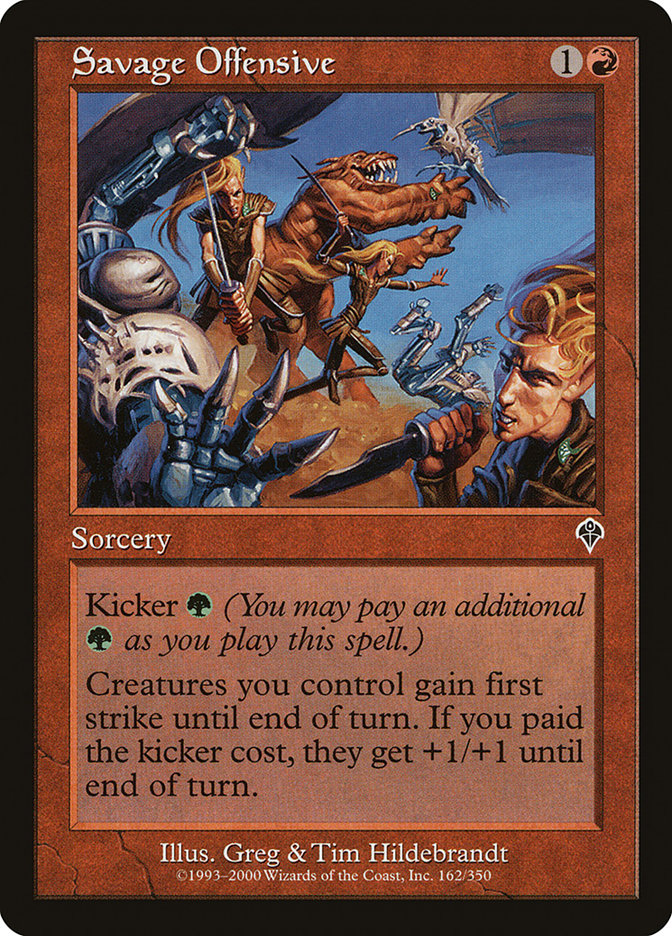 Savage Offensive [Invasion] MTG Single Magic: The Gathering | Red Claw Gaming