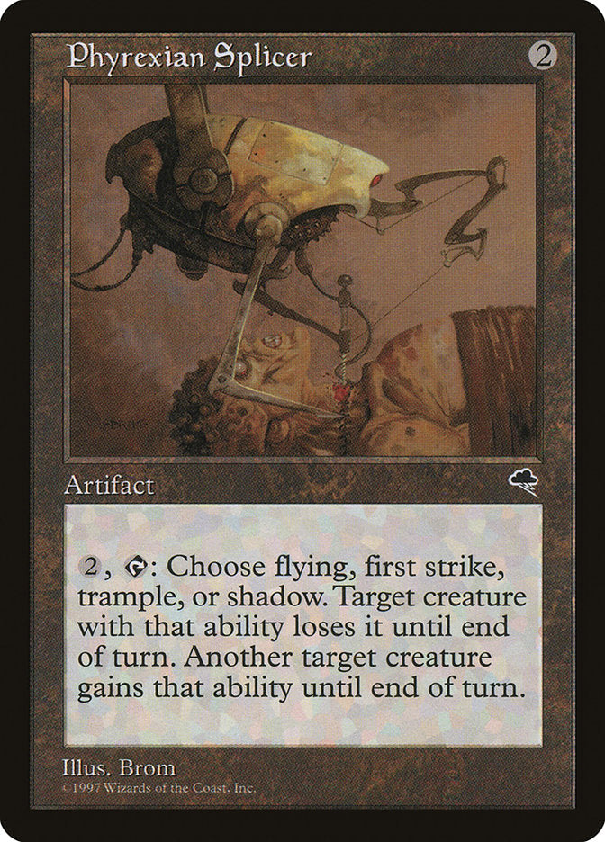 Phyrexian Splicer [Tempest] MTG Single Magic: The Gathering | Red Claw Gaming