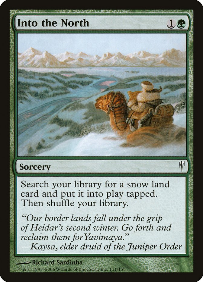 Into the North [Coldsnap] MTG Single Magic: The Gathering | Red Claw Gaming