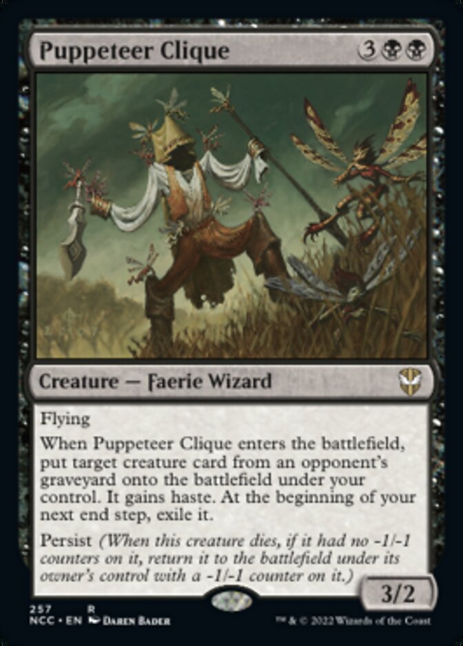 Puppeteer Clique [Streets of New Capenna Commander] MTG Single Magic: The Gathering | Red Claw Gaming