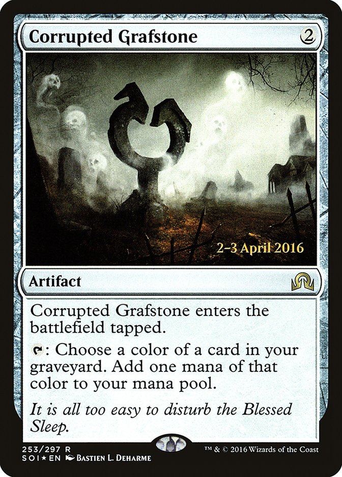 Corrupted Grafstone [Shadows over Innistrad Prerelease Promos] MTG Single Magic: The Gathering | Red Claw Gaming