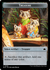 Rabbit // Treasure Double-Sided Token [Bloomburrow Tokens] MTG Single Magic: The Gathering | Red Claw Gaming