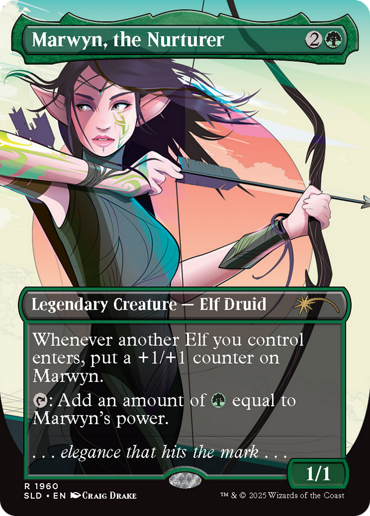 Marwyn, the Nurturer [Secret Lair Drop Series] MTG Single Magic: The Gathering | Red Claw Gaming