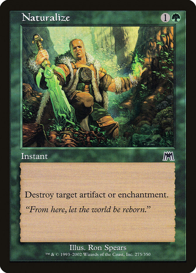 Naturalize [Onslaught] MTG Single Magic: The Gathering | Red Claw Gaming