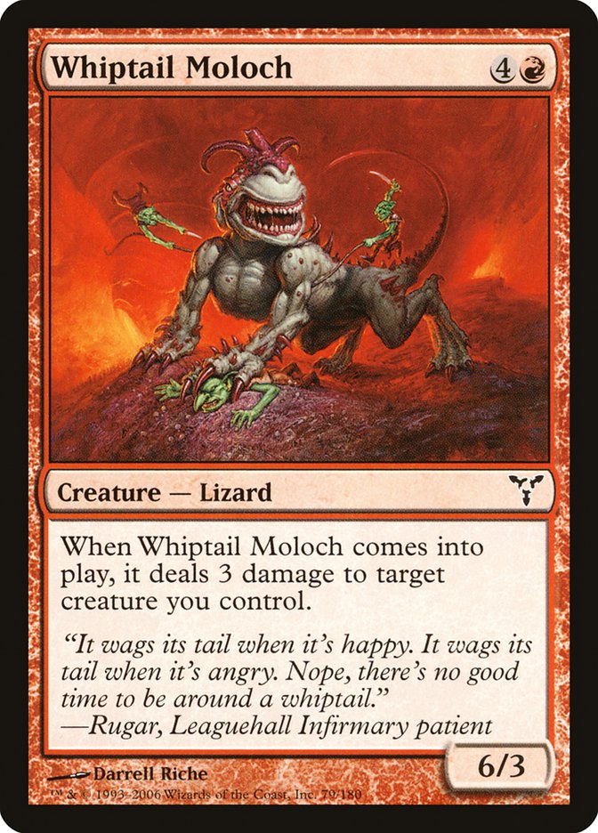 Whiptail Moloch [Dissension] MTG Single Magic: The Gathering | Red Claw Gaming