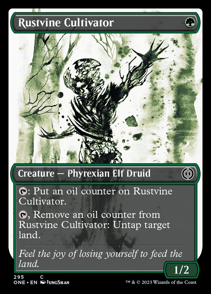 Rustvine Cultivator (Showcase Ichor) [Phyrexia: All Will Be One] MTG Single Magic: The Gathering | Red Claw Gaming