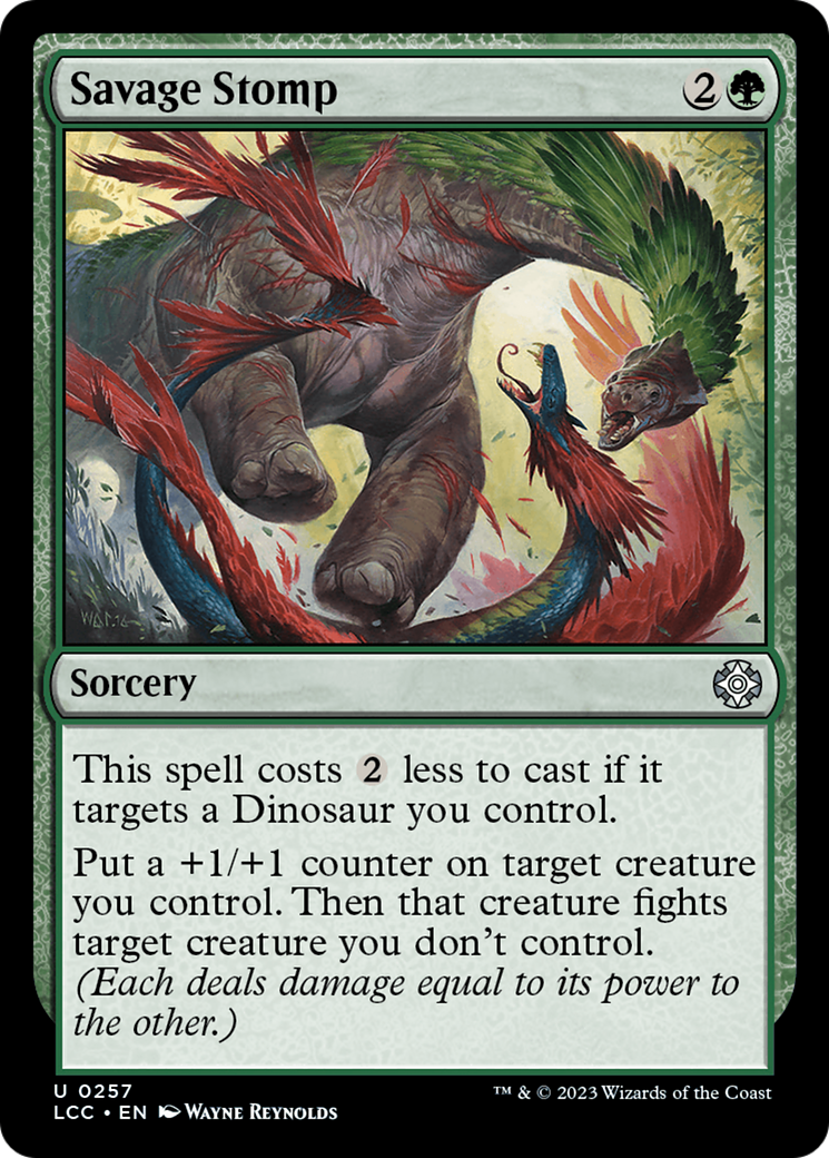 Savage Stomp [The Lost Caverns of Ixalan Commander] MTG Single Magic: The Gathering | Red Claw Gaming