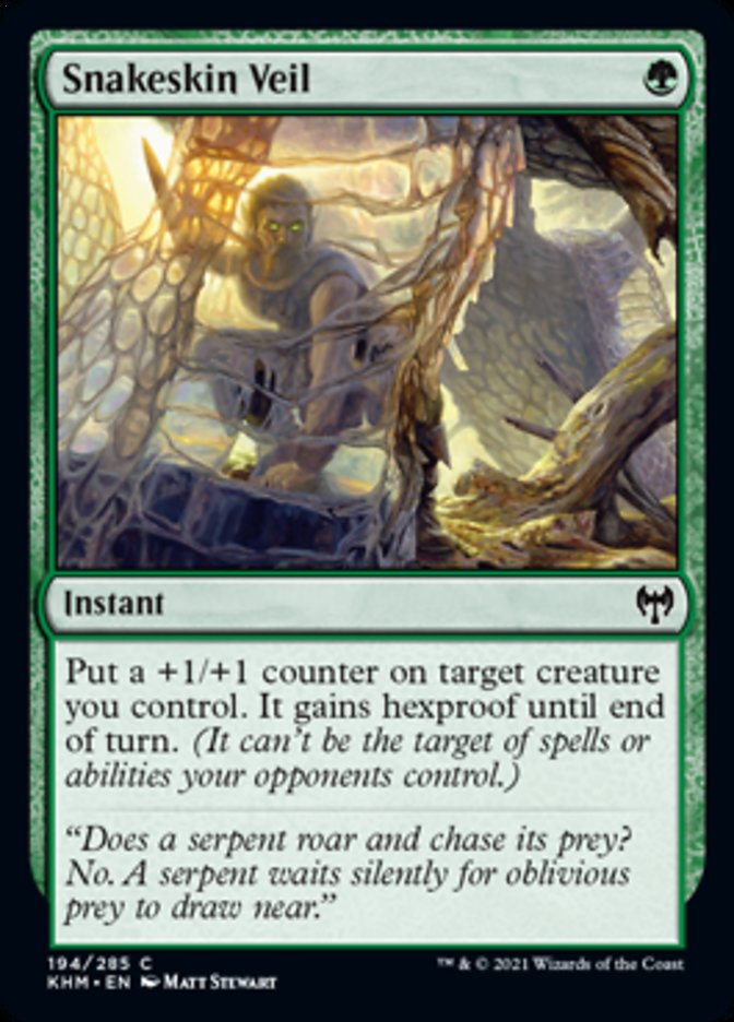 Snakeskin Veil [Kaldheim] MTG Single Magic: The Gathering | Red Claw Gaming