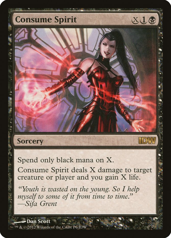 Consume Spirit [IDW Comics 2012] MTG Single Magic: The Gathering | Red Claw Gaming