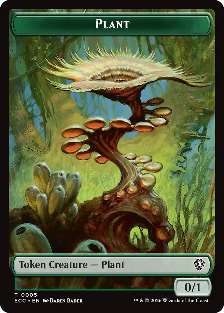 Elemental (0002) // Plant Double-Sided Token [Lorwyn Eclipsed Tokens] MTG Single Magic: The Gathering | Red Claw Gaming