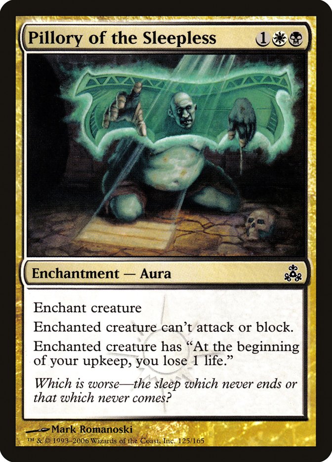 Pillory of the Sleepless [Guildpact] MTG Single Magic: The Gathering | Red Claw Gaming