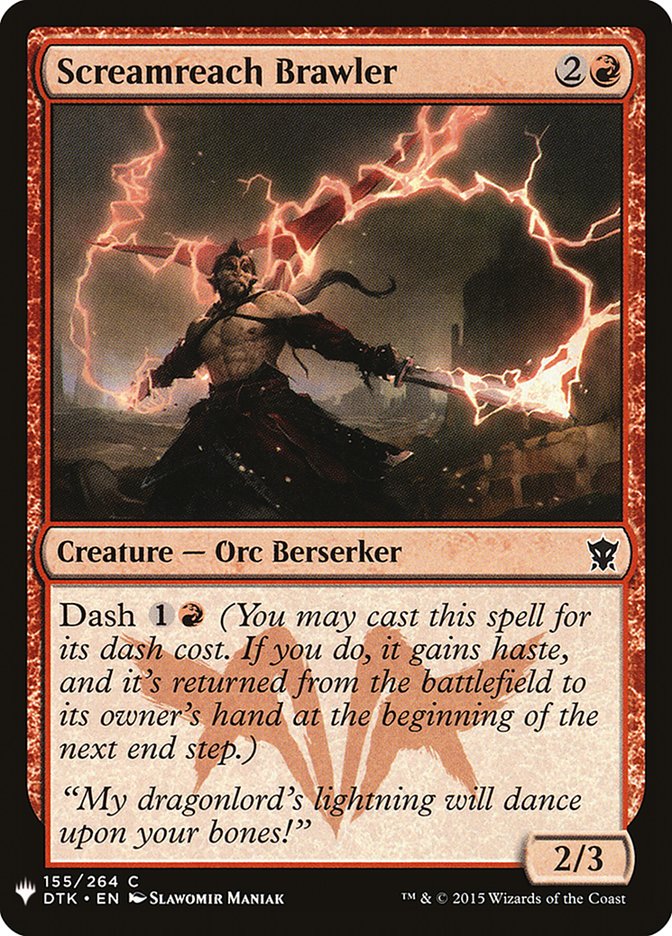 Screamreach Brawler [Mystery Booster] MTG Single Magic: The Gathering | Red Claw Gaming