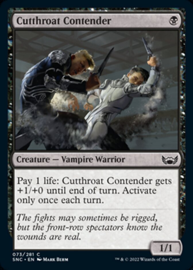 Cutthroat Contender [Streets of New Capenna] MTG Single Magic: The Gathering | Red Claw Gaming