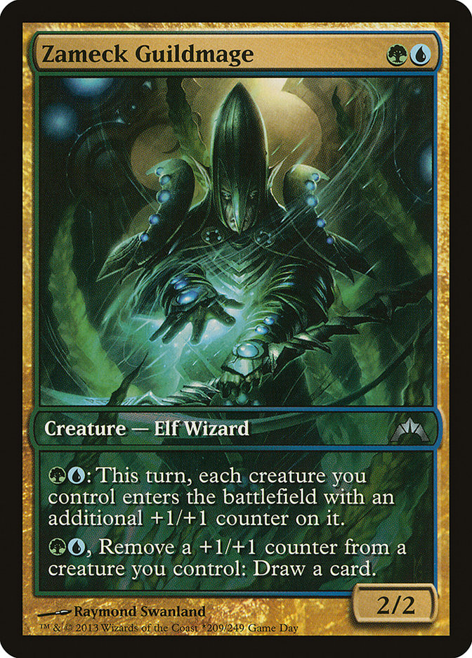 Zameck Guildmage (Game Day) [Gatecrash Promos] MTG Single Magic: The Gathering | Red Claw Gaming