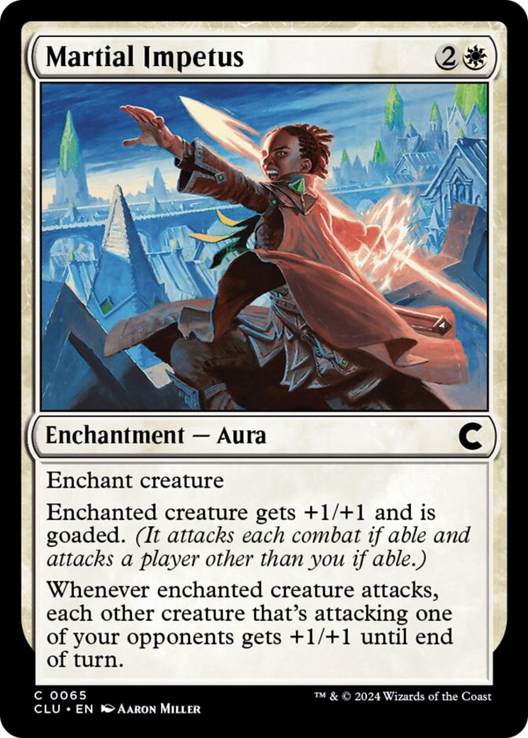 Martial Impetus [Ravnica: Clue Edition] MTG Single Magic: The Gathering | Red Claw Gaming