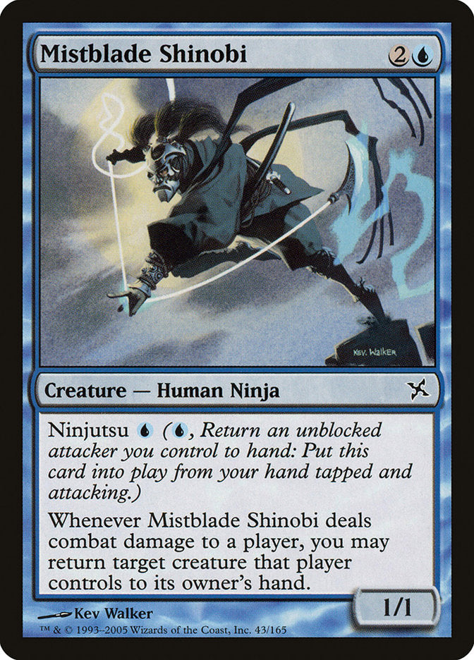Mistblade Shinobi [Betrayers of Kamigawa] MTG Single Magic: The Gathering | Red Claw Gaming