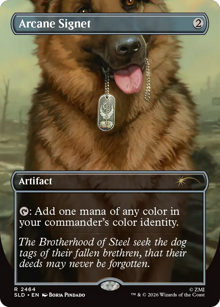 Arcane Signet (2464) [Secret Lair Drop Series] MTG Single Magic: The Gathering | Red Claw Gaming