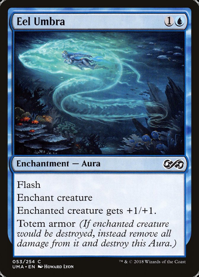 Eel Umbra [Ultimate Masters] MTG Single Magic: The Gathering | Red Claw Gaming