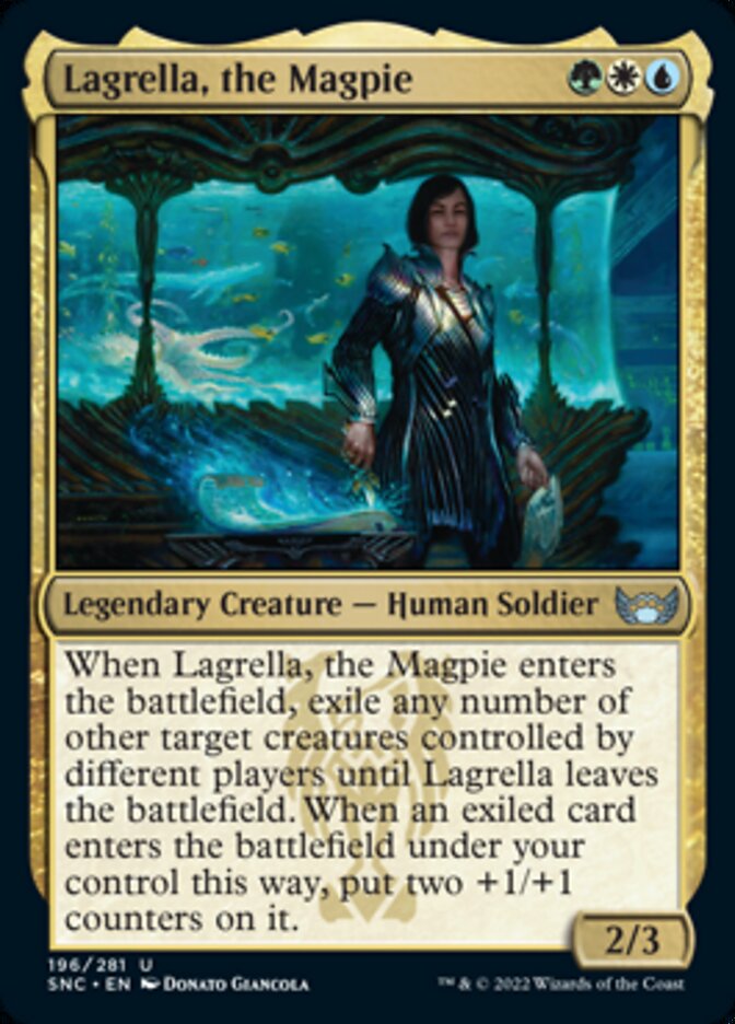 Lagrella, the Magpie [Streets of New Capenna] MTG Single Magic: The Gathering | Red Claw Gaming