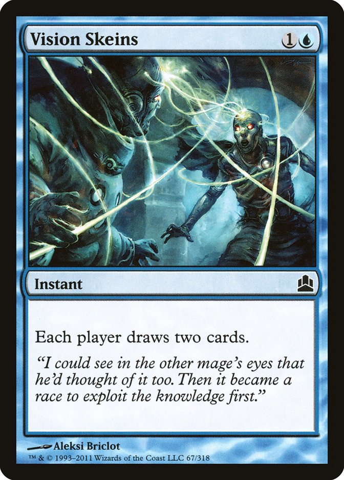 Vision Skeins [Commander 2011] MTG Single Magic: The Gathering | Red Claw Gaming