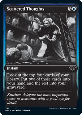 Scattered Thoughts [Innistrad: Double Feature] MTG Single Magic: The Gathering | Red Claw Gaming