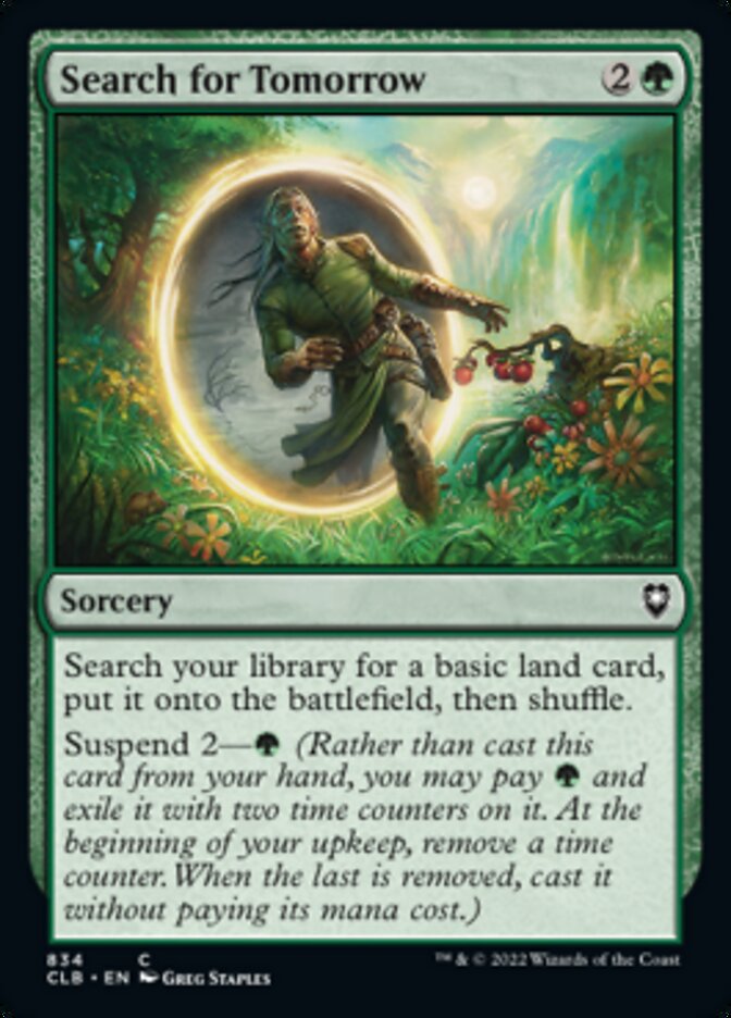 Search for Tomorrow [Commander Legends: Battle for Baldur's Gate] MTG Single Magic: The Gathering | Red Claw Gaming