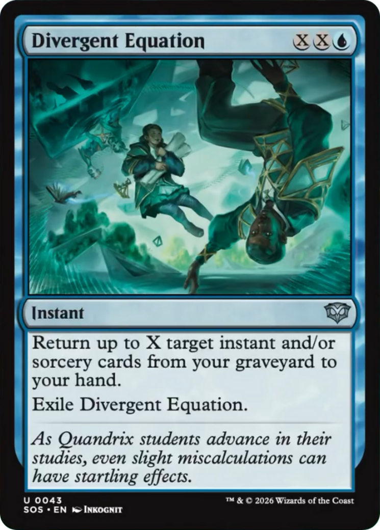 Divergent Equation [Secrets of Strixhaven] MTG Single Magic: The Gathering | Red Claw Gaming