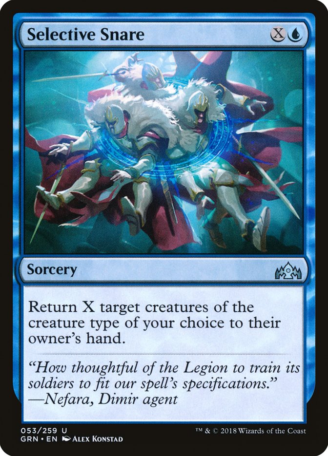 Selective Snare [Guilds of Ravnica] MTG Single Magic: The Gathering | Red Claw Gaming