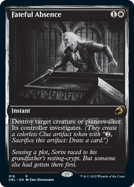 Fateful Absence [Innistrad: Double Feature] MTG Single Magic: The Gathering | Red Claw Gaming