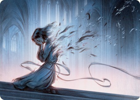 Fading Hope Art Card [Innistrad: Midnight Hunt Art Series] MTG Single Magic: The Gathering | Red Claw Gaming