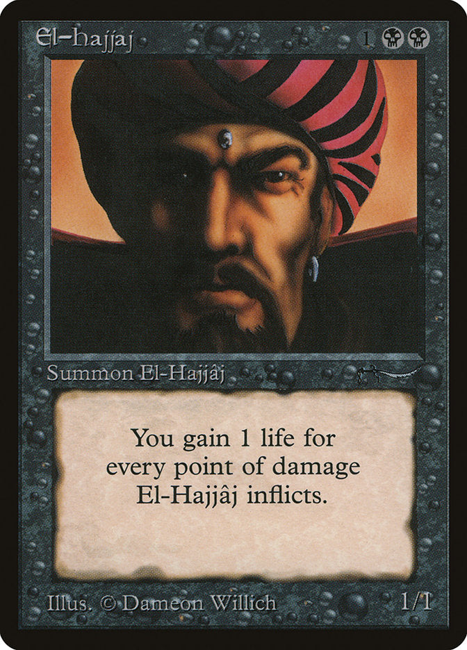 El-Hajjaj [Arabian Nights] MTG Single Magic: The Gathering | Red Claw Gaming