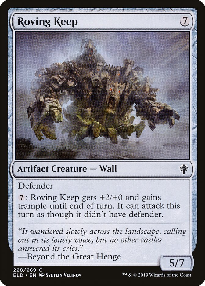 Roving Keep [Throne of Eldraine] MTG Single Magic: The Gathering | Red Claw Gaming