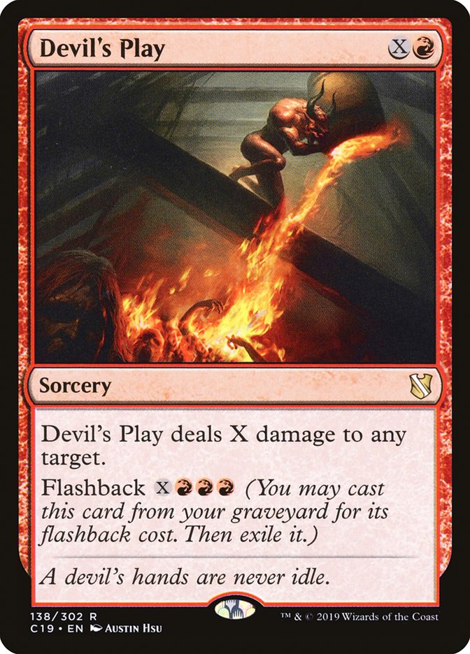 Devil's Play [Commander 2019] MTG Single Magic: The Gathering | Red Claw Gaming