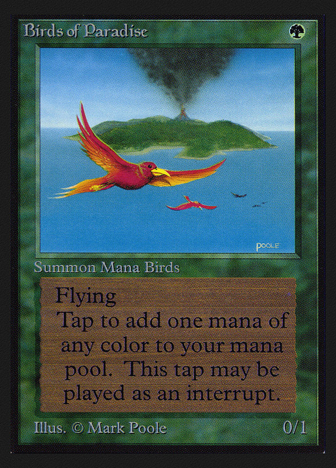 Birds of Paradise [Collectors' Edition] MTG Single Magic: The Gathering | Red Claw Gaming