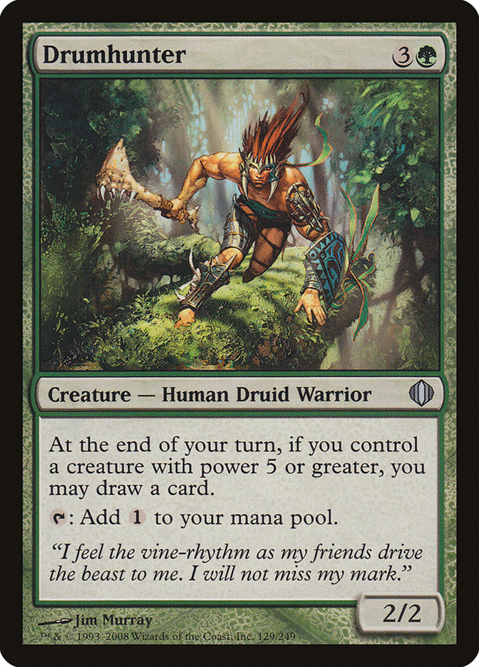 Drumhunter [Shards of Alara] MTG Single Magic: The Gathering | Red Claw Gaming