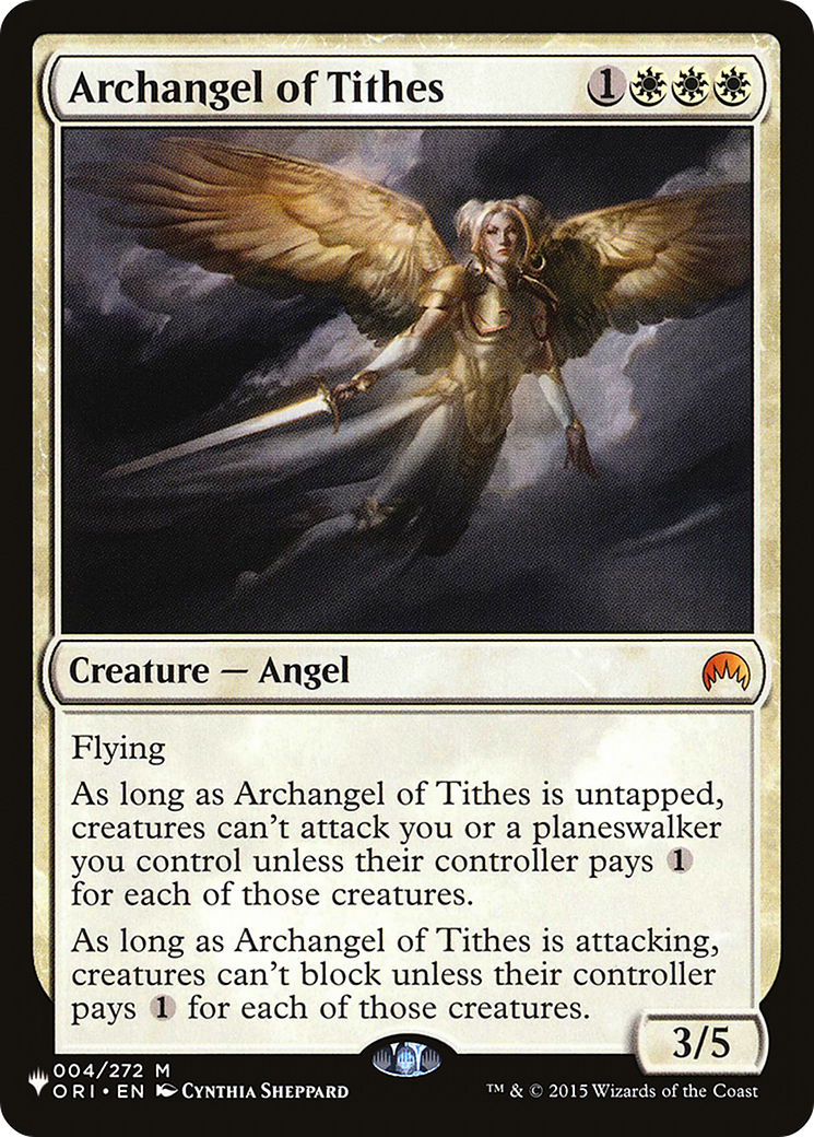 Archangel of Tithes [Secret Lair: Angels] MTG Single Magic: The Gathering | Red Claw Gaming