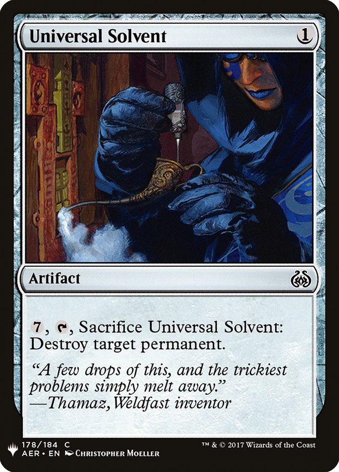Universal Solvent [Mystery Booster] MTG Single Magic: The Gathering | Red Claw Gaming