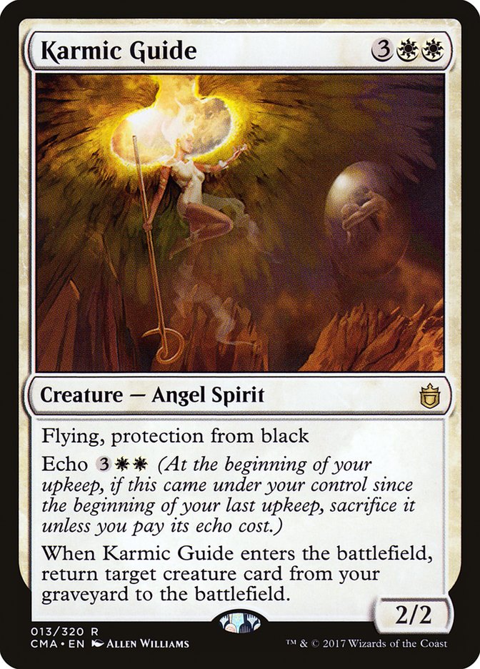 Karmic Guide [Commander Anthology] MTG Single Magic: The Gathering | Red Claw Gaming