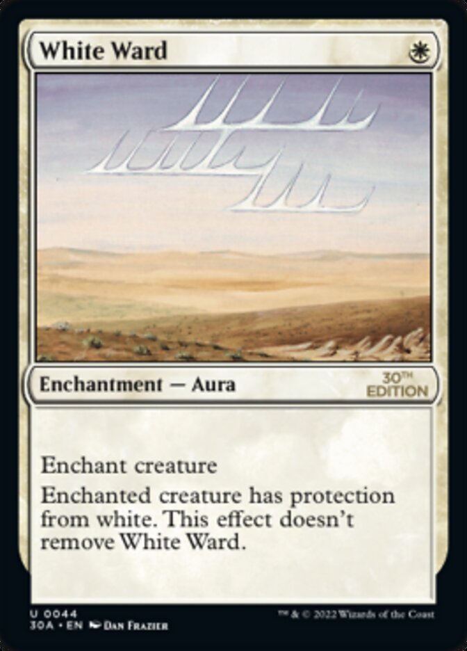 White Ward [30th Anniversary Edition] MTG Single Magic: The Gathering | Red Claw Gaming