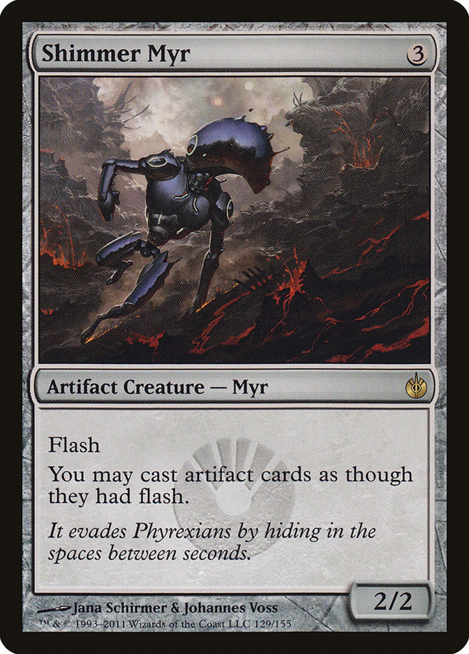 Shimmer Myr [Mirrodin Besieged] MTG Single Magic: The Gathering | Red Claw Gaming