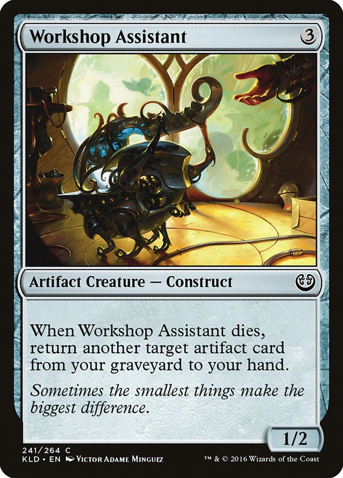 Workshop Assistant [Kaladesh] MTG Single Magic: The Gathering | Red Claw Gaming
