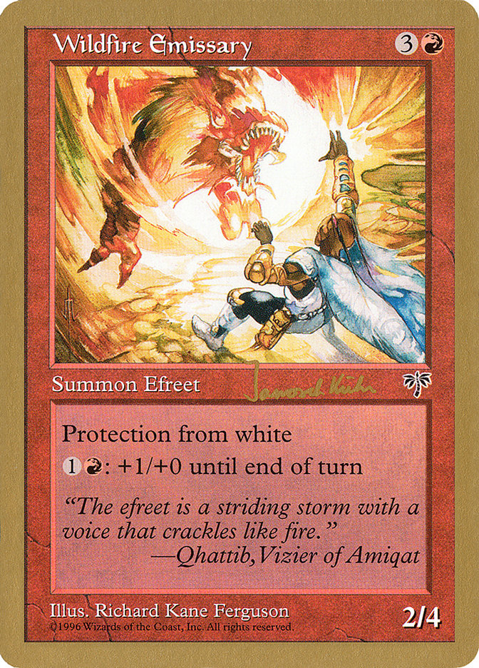 Wildfire Emissary (Janosch Kuhn) [World Championship Decks 1997] MTG Single Magic: The Gathering | Red Claw Gaming
