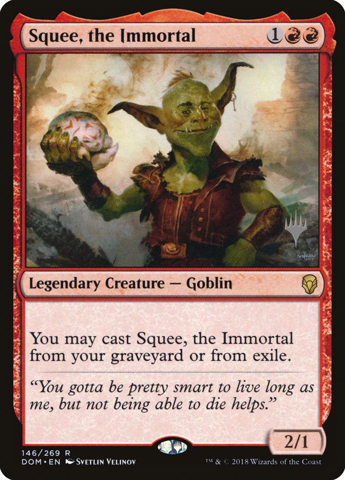 Squee, the Immortal (Promo Pack) [Dominaria Promos] MTG Single Magic: The Gathering | Red Claw Gaming